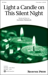 Light a Candle on This Silent Night Three-Part Mixed choral sheet music cover